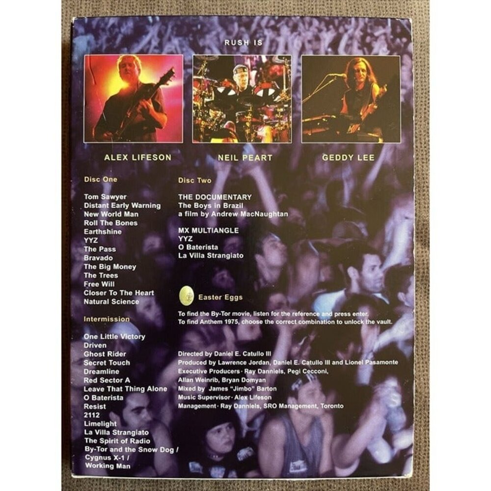 Rush - In Rio (DVD, 2003, 2-Disc Set) - Picture 2 of 8